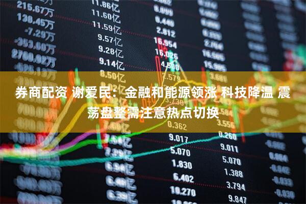 券商配资 谢爱民：金融和能源领涨 科技降温 震荡盘整需注意热点切换